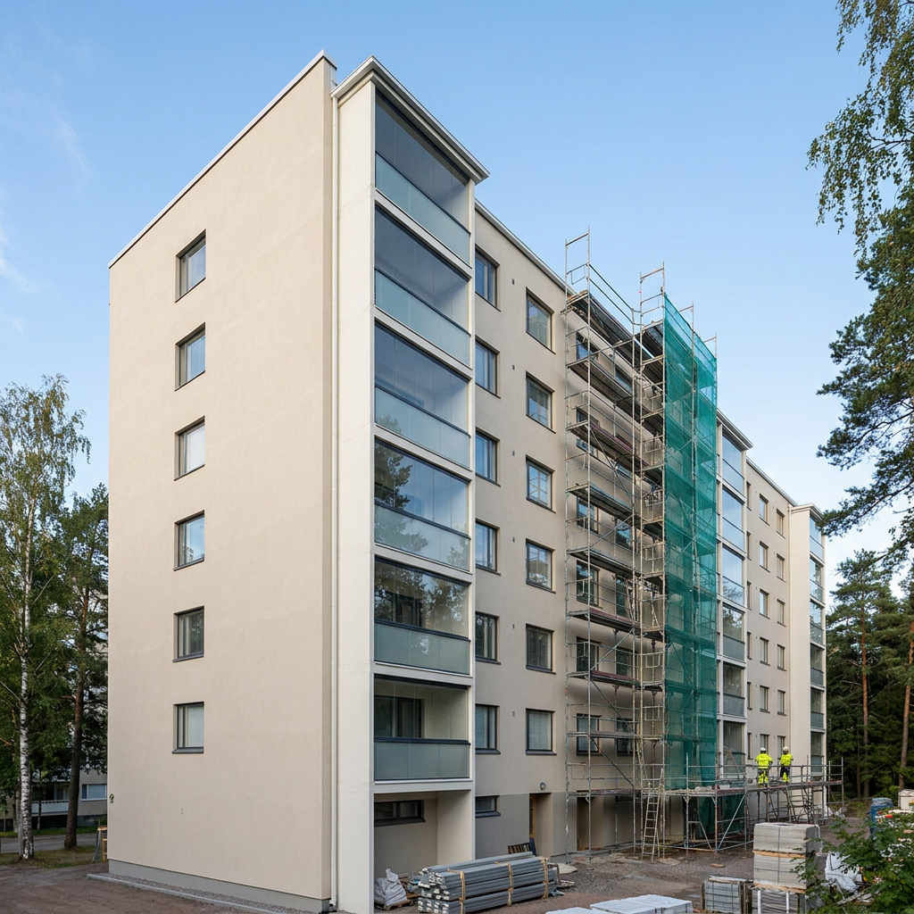 Taloyhtiön julkisivuremontti
